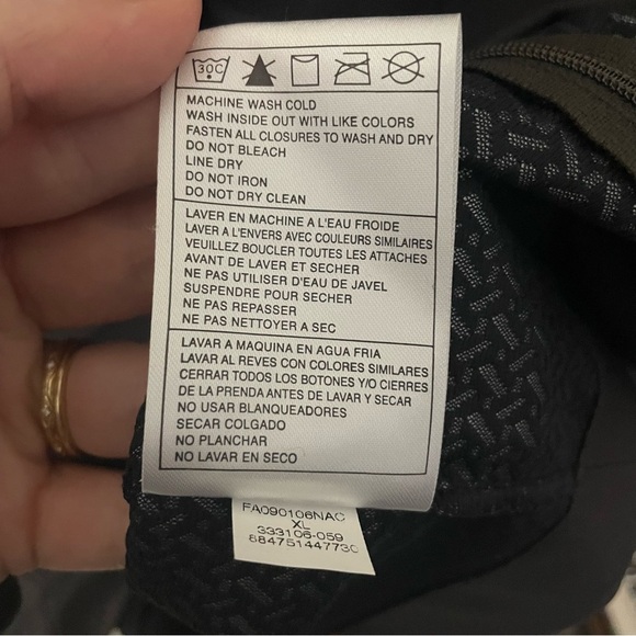 NIKE Golf Quarter Zip Golf Pullover Jacket with Pockets and back pocket Size XL - Picture 7 of 9